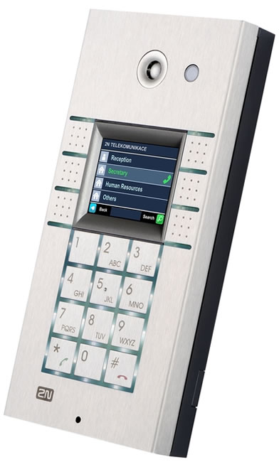 2n helios ip doorphone display