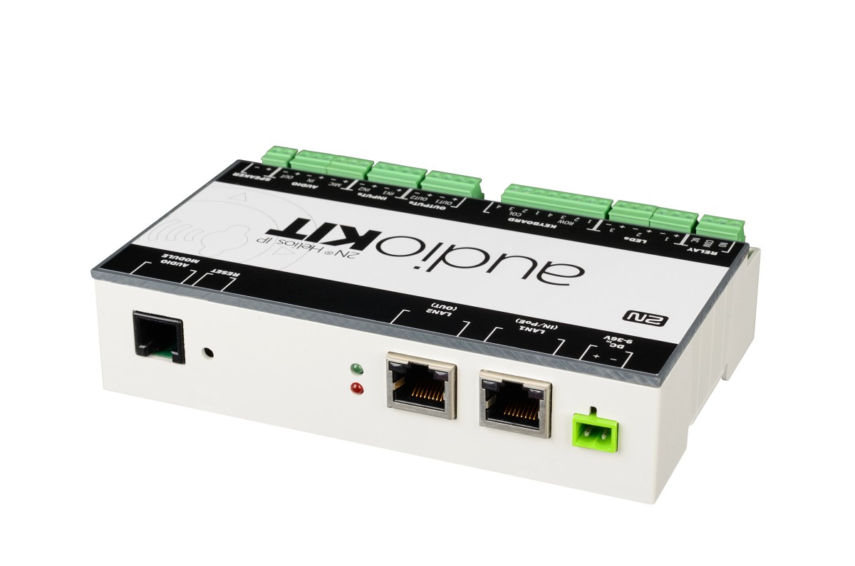 2n helios ip audio kit controller relè voip 2n audio kit