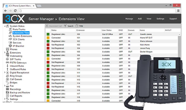 3cx phone system