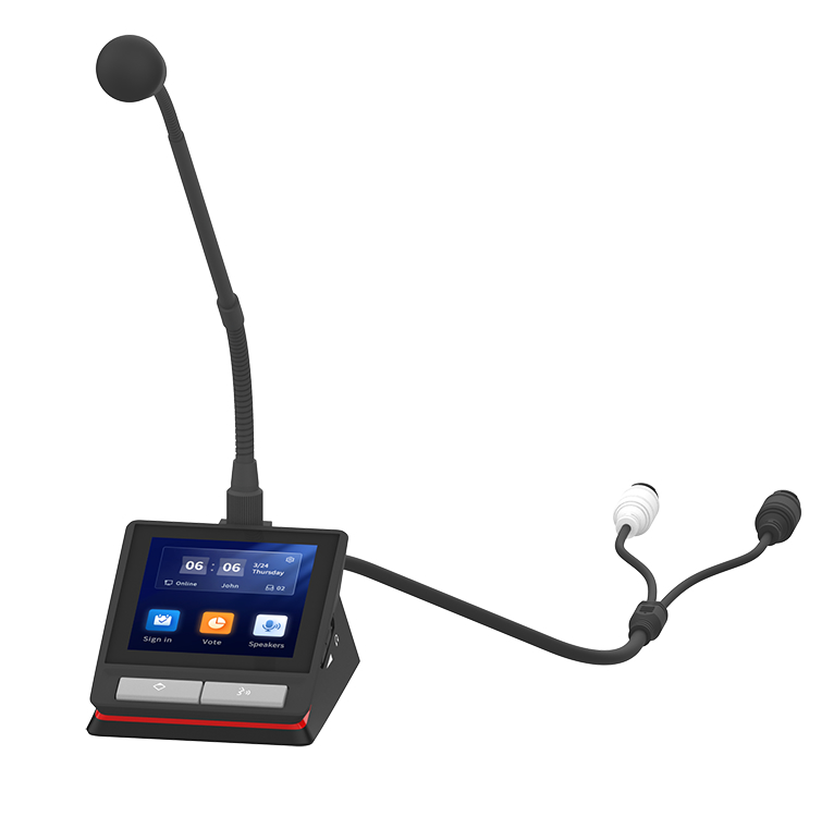 Base microfonica per sala consiliare SPon LCN8003 CV presidente