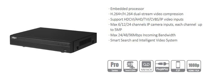 nvr Dahua penta ibrido XVR7116 nvr Dahua penta ibrido XVR7116