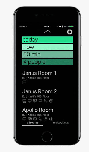 Evoko get a room app
