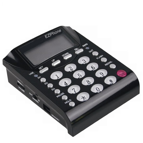 Telefono di piccole dimensioni con cuffia Telefono piccolo con cuffia ezd-605
