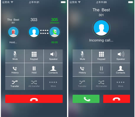softphone per iphone Telefono software per cellulare