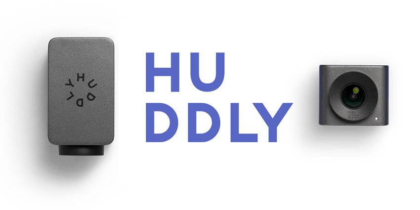 Huddly logo go camera