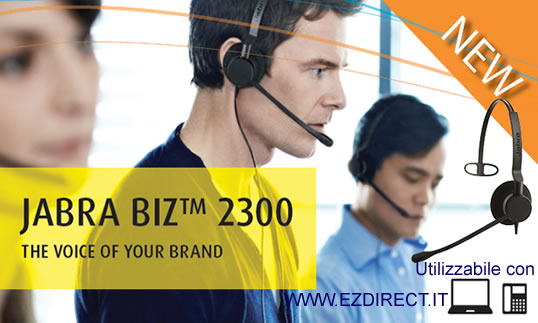 Jabra biz2300 cuffia professionale