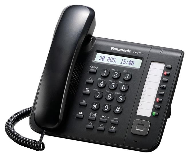 DT521 nero telefono