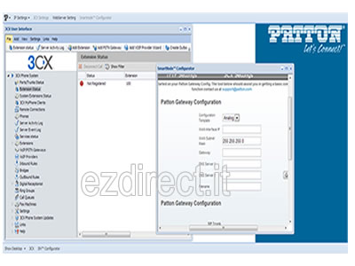 Ezdirect 3cx patton SNBX Patton appliance 3cx ezdirect