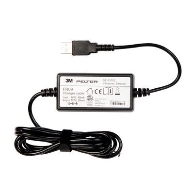 Cavo di ricarica USB 3M PELTOR, FR09 Cavo di ricarica USB 3M PELTOR, FR09