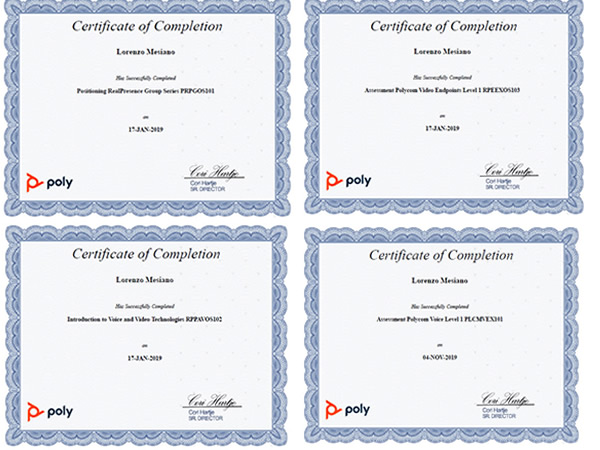 rivenditore certificato polycom poly