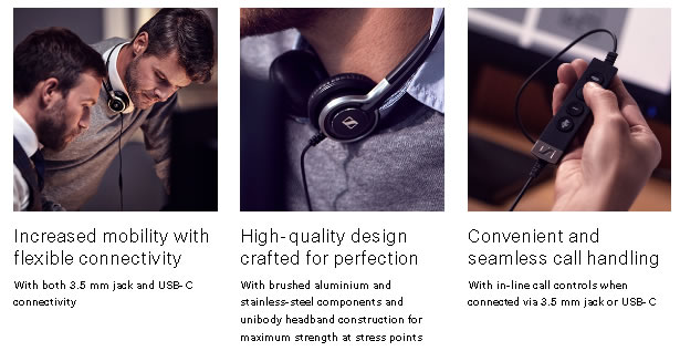 Sennheiser SC665 USBC Cuffia sennheiser sc665 usbC