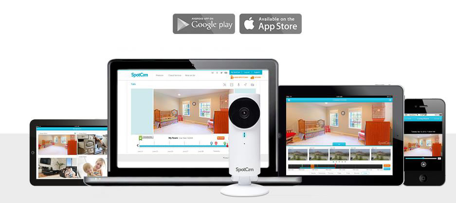Spotcam videosorveglianza IP wifi