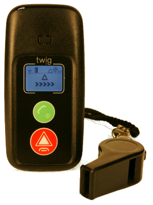 Telefono con localizzatore GPS e man down