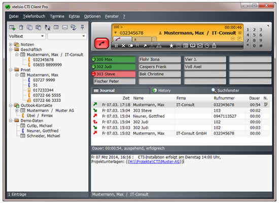 xtelsio cti ip softphone