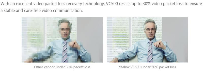 Yealink videoconferenza con h.265 H.265 videoconferenza yealink vc500