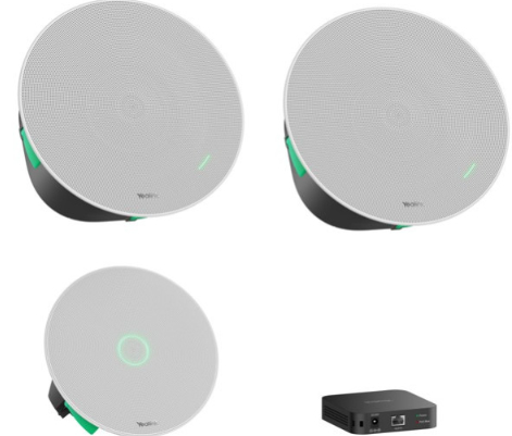 Microfoni e speaker da soffitto per meetingboard