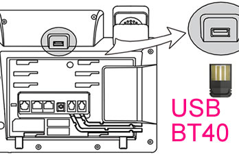 chiave usb bluetooth BT40 yealink bluetooth
