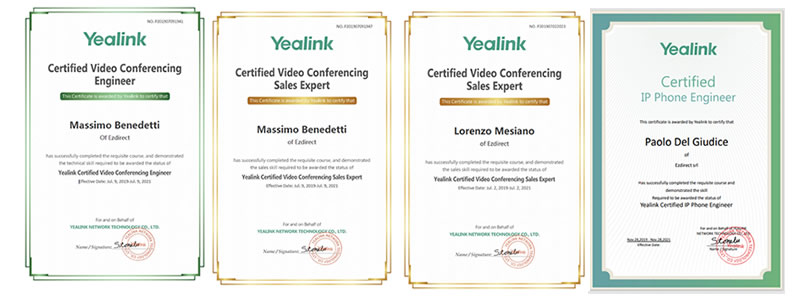 rivenditore certificato yealink