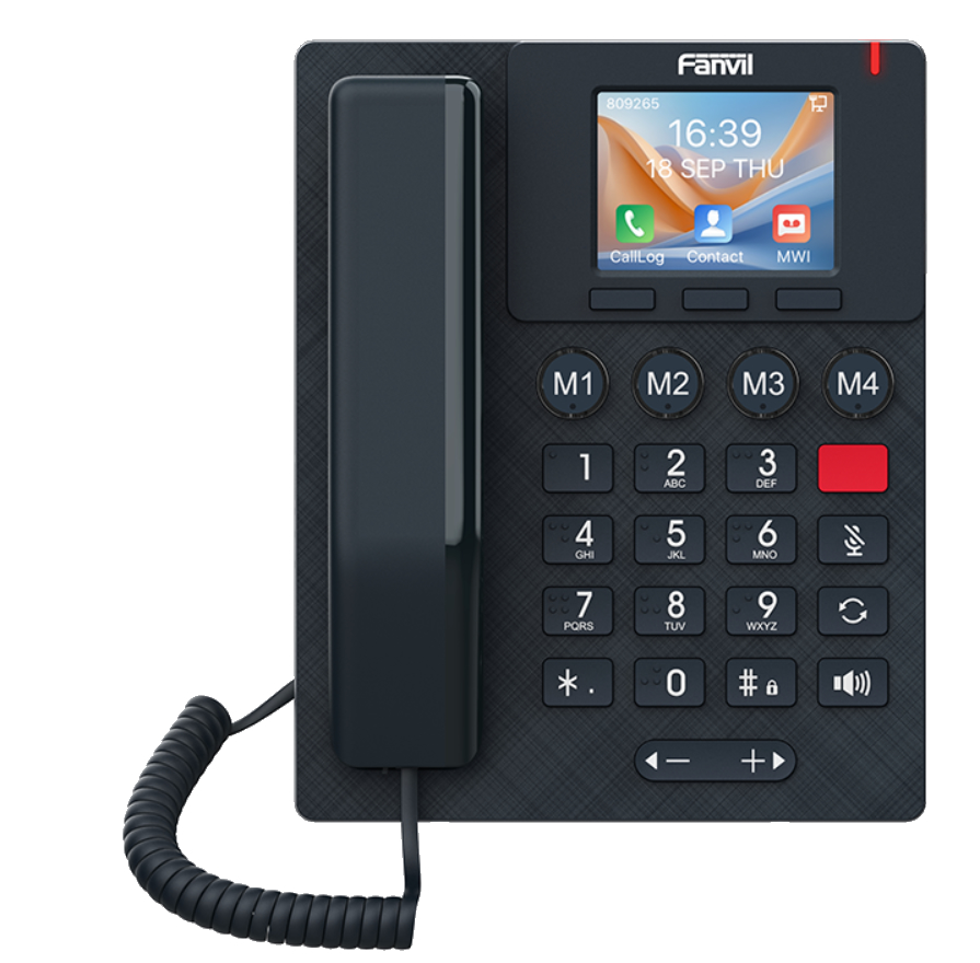 Telefono IP con ausili Fanvil X306