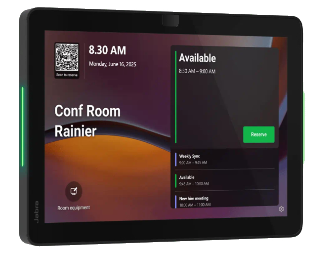Jabra Scheduler display prenotazione sala riunioni