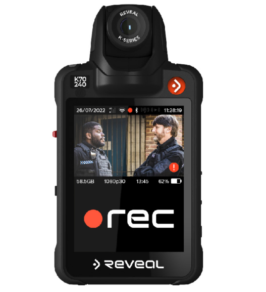 reveal K6 bodycam