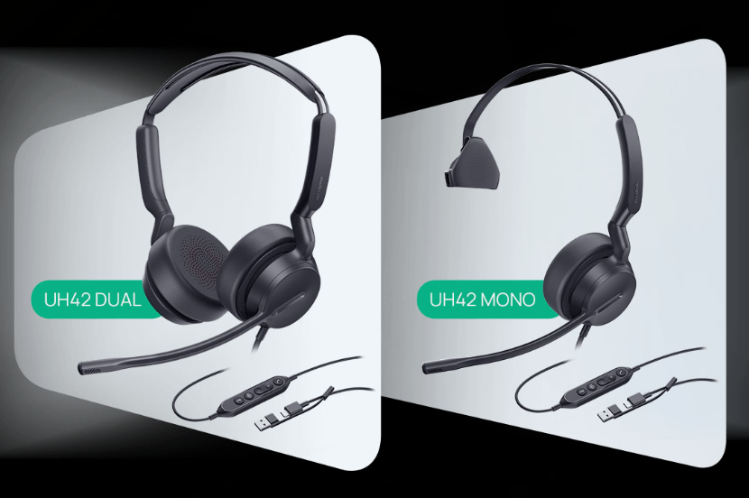 Yealink UH42 cuffia stereo mono USB