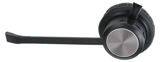 cuffia bluetooth con microfono a cancellazione di rumore
