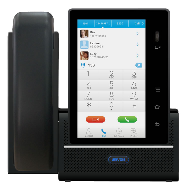 Videotelefono IP univois u8s