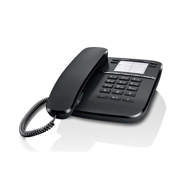 Gigaset DA410 telefono nero plug cuffia viva voce S30054-S6529-R101 -  Ezdirect