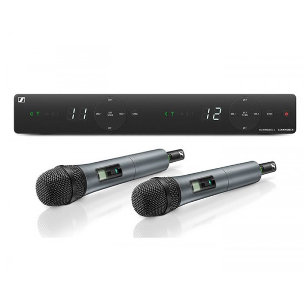 Kit Sennheiser XSW1 825 con 2 microfoni wireless dual - Ezdirect