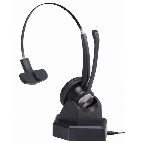 Cuffia bluetooth professionale ad archetto e base ricarica ezlight -  Ezdirect