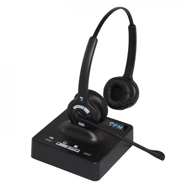 IPN W985 cuffia stereo wireless con microfono USB + telefono RJ9 - Ezdirect